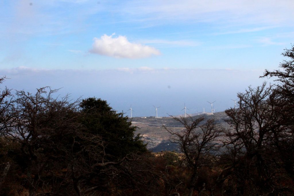 Καστανόλογγος, Όρος Όχη